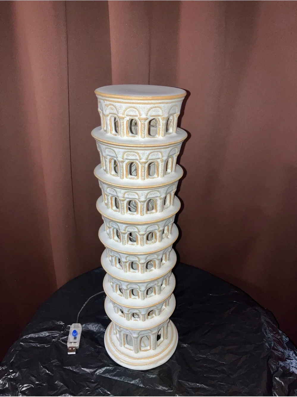 Leaning Tower of Pisa Lamp